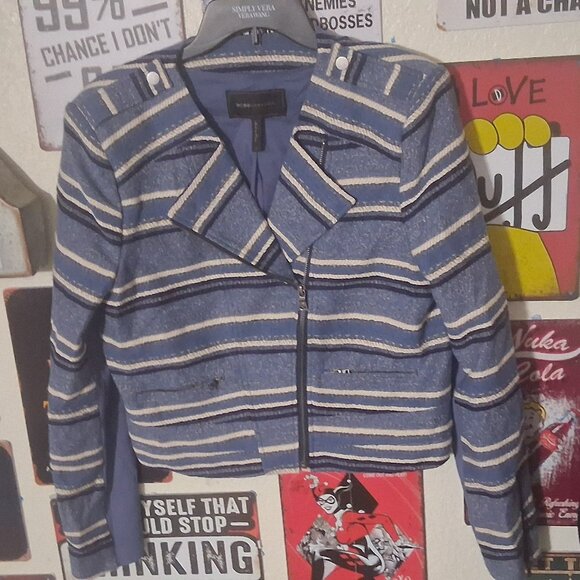 PREOWNED BCBGMAXAZRIA Moto Jacket - Picture 5 of 6